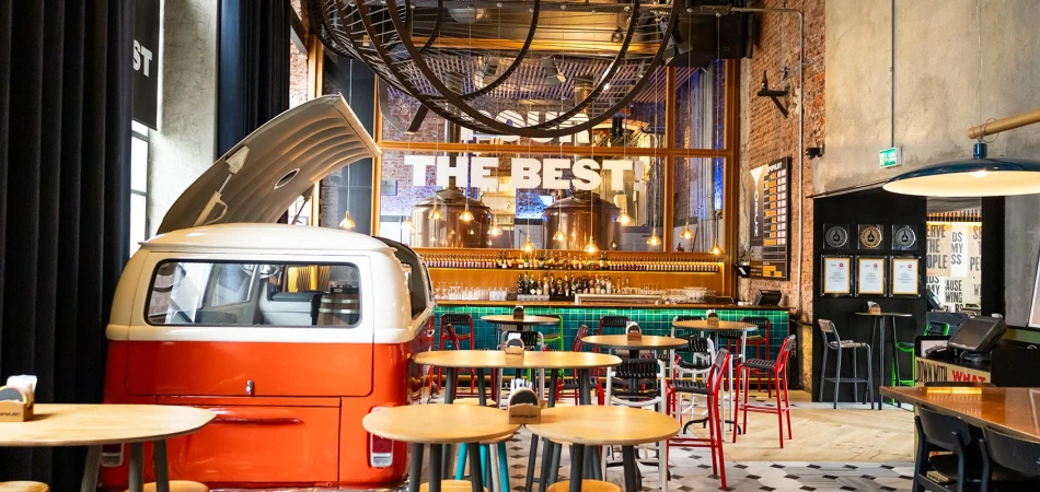 Popular craft beer pubs in Bomonti area.
